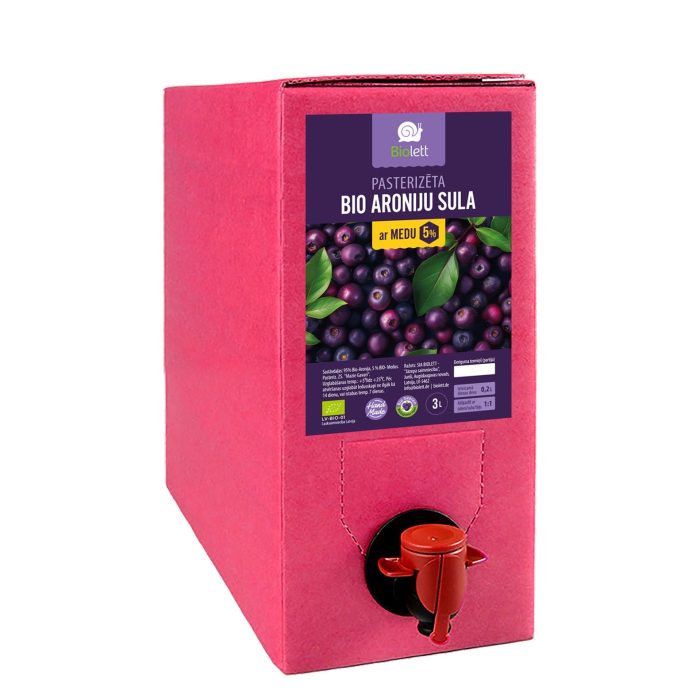 Organic-Aronia-Juice-5_-Bio-honey-Bag-in-Box-3-L Organic Aronia Juice 5_ Bio honey Bag in Box 3 L scaled