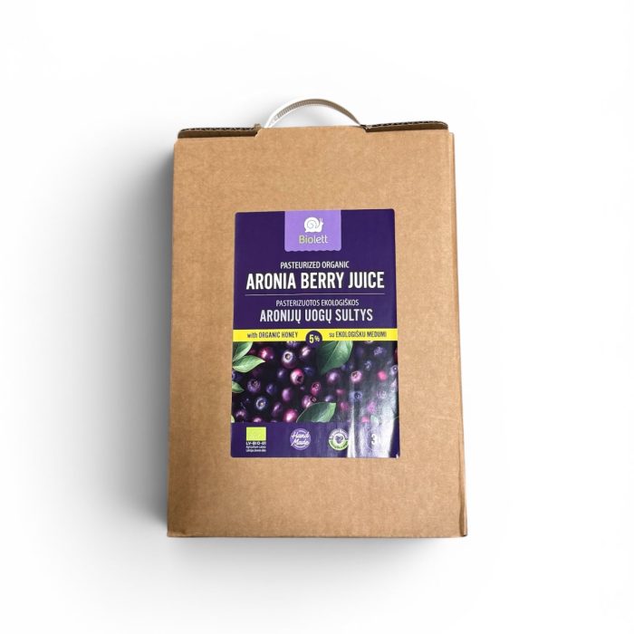 Organic-Aronia-Juice-5%-Bio-honey-Bag-in-Box-3-L фото 2 Organic-Aronia-Juice-5%-Bio-honey-Bag-in-Box-3-L фото 2