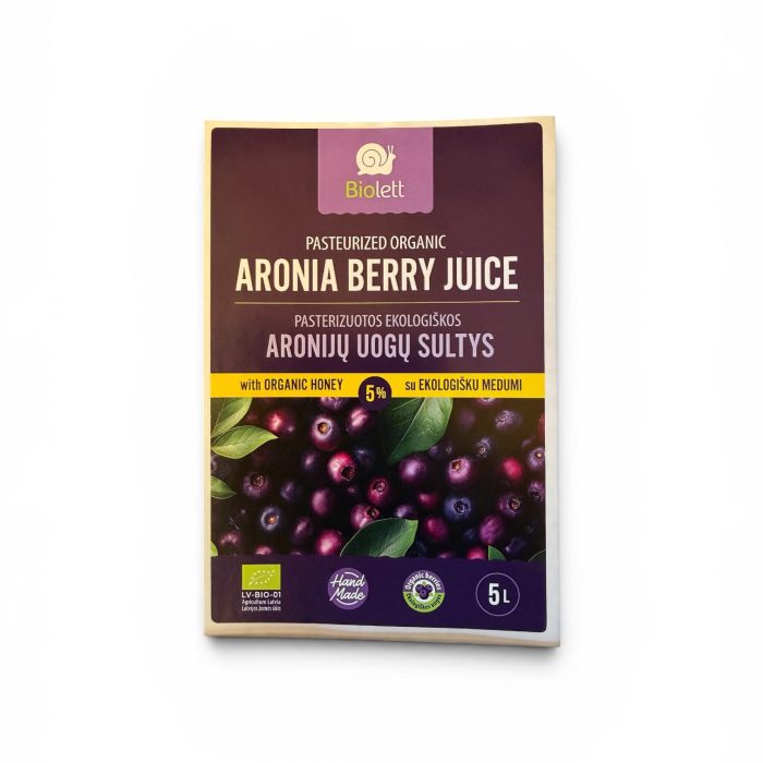 Organic-Aronia-Juice-5%-Bio-honey-Bag-in-Box-5-L Organic-Aronia-Juice-5%-Bio-honey-Bag-in-Box-5-L