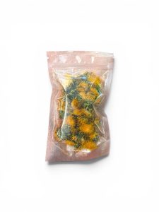 Organic Dandelion Flower Tea, Freeze-Dried